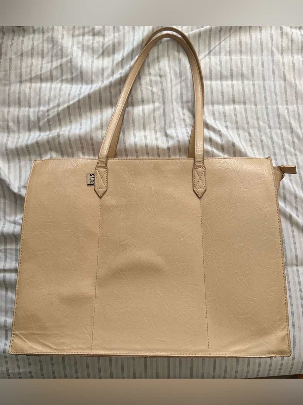 Beis Beige Work Tote